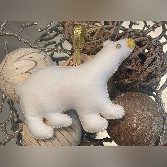 Hand made Christmas tree ornaments set of 2 - Picture 5 of 5